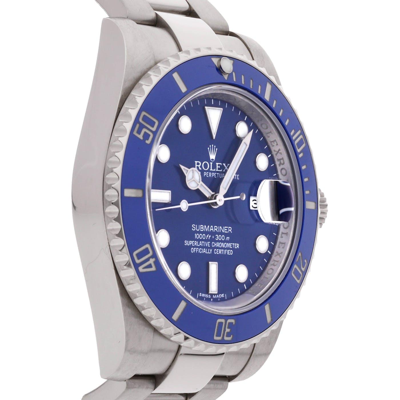 Rolex Smurf Submariner 116619