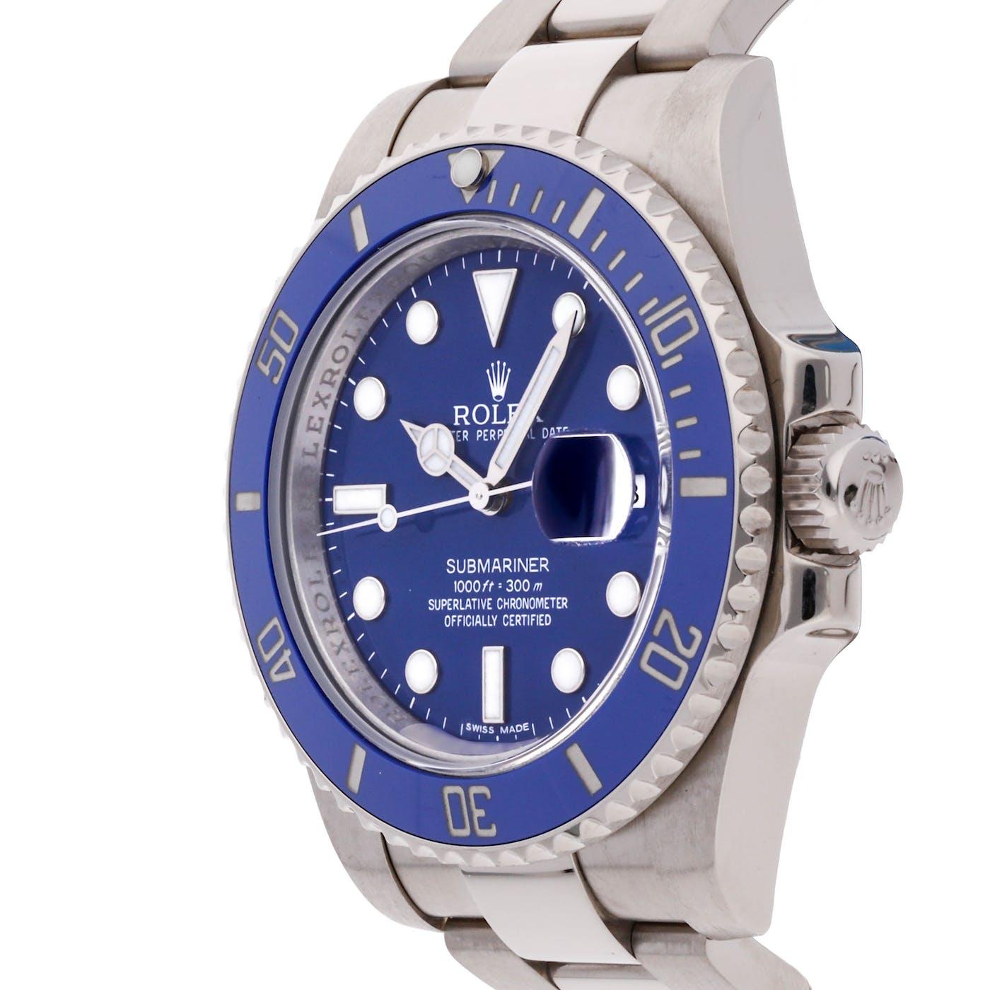 Rolex Smurf Submariner 116619