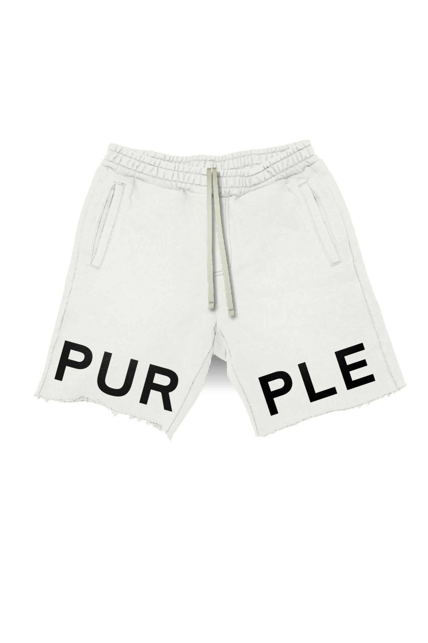 French Terry Sweatshorts - OFF WHITE