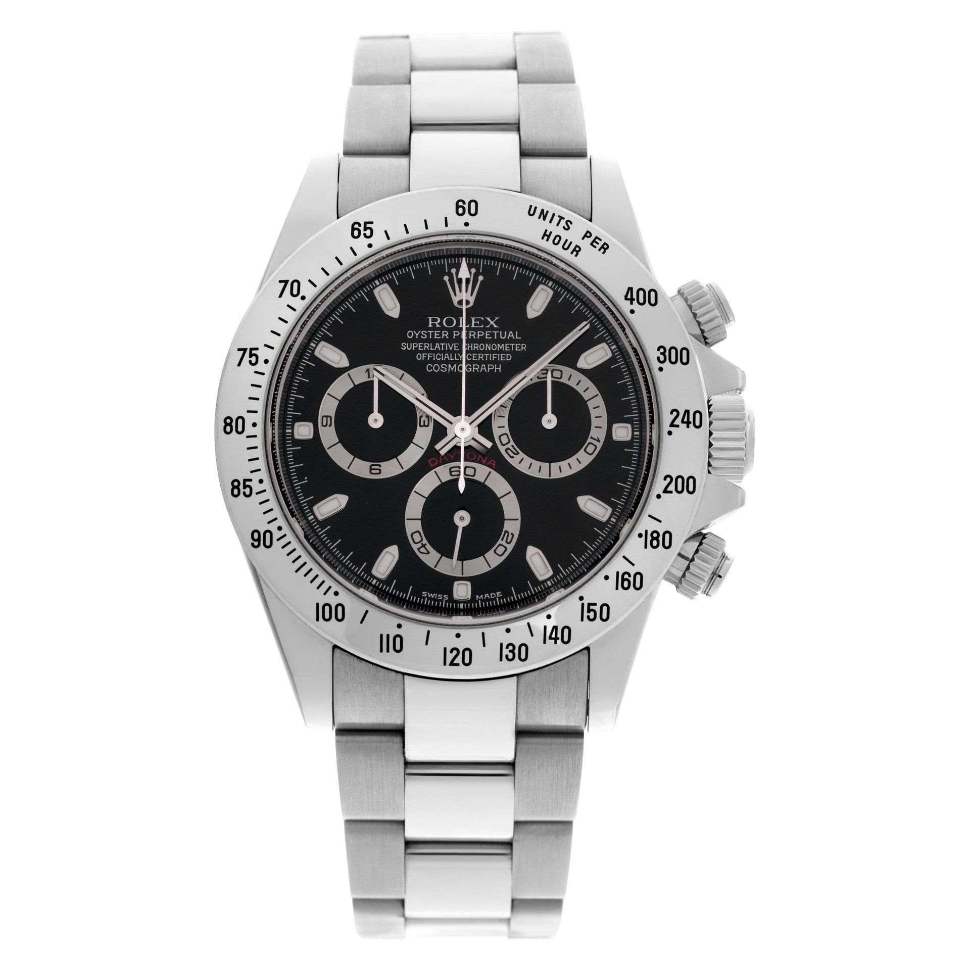 Rolex Daytona Stainless Steel Black Dial 116520