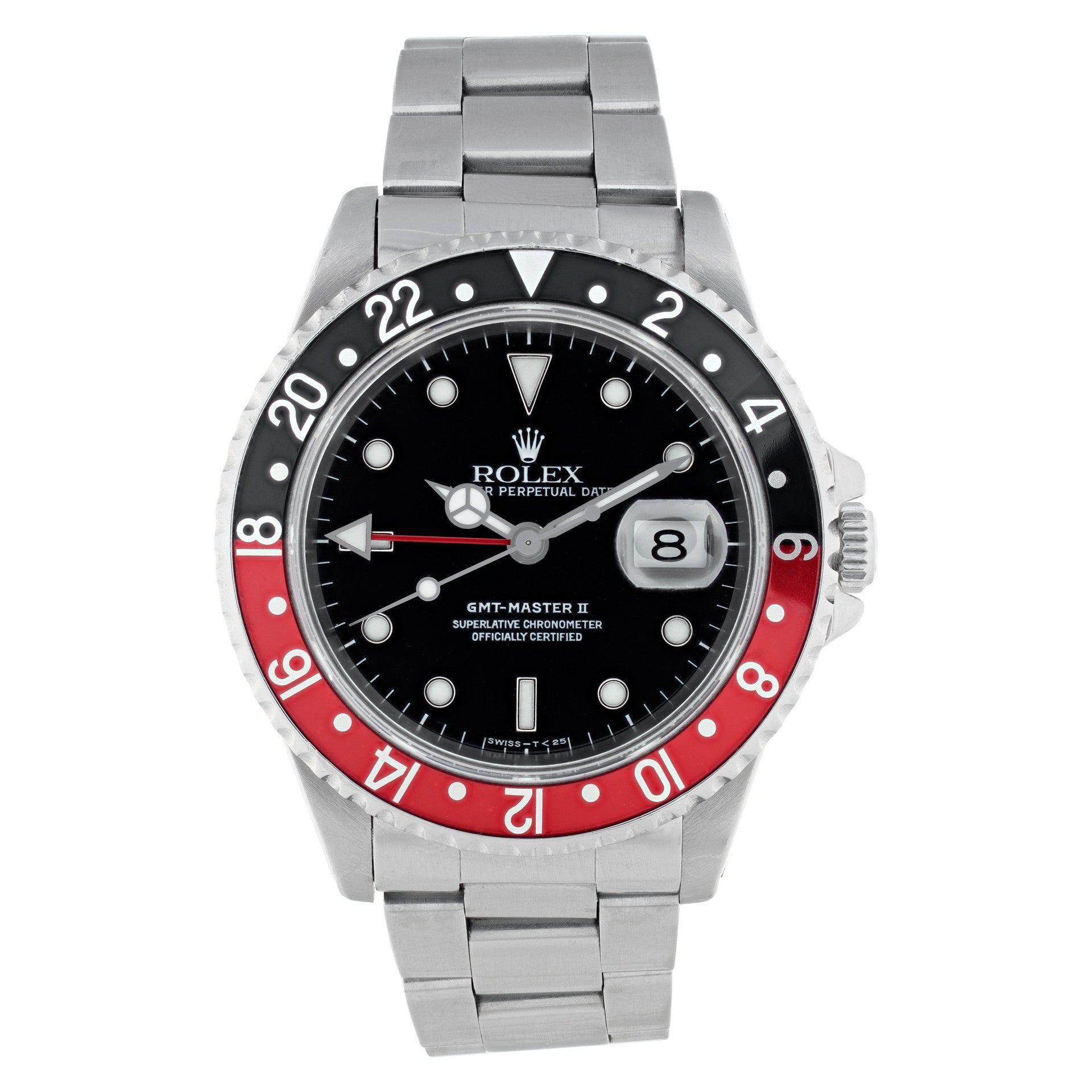 Rolex GMT Master 2 Stainless Steel "Coca Cola" 16710