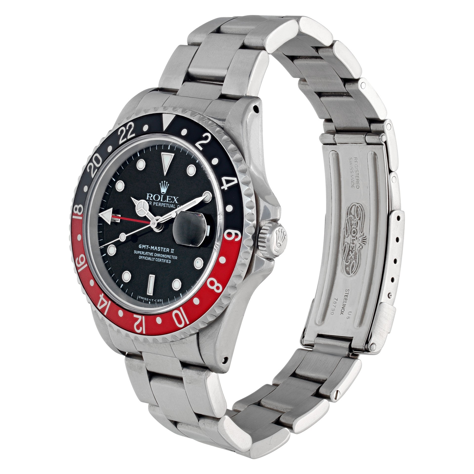 Rolex GMT Master 2 Stainless Steel "Coca Cola" 16710