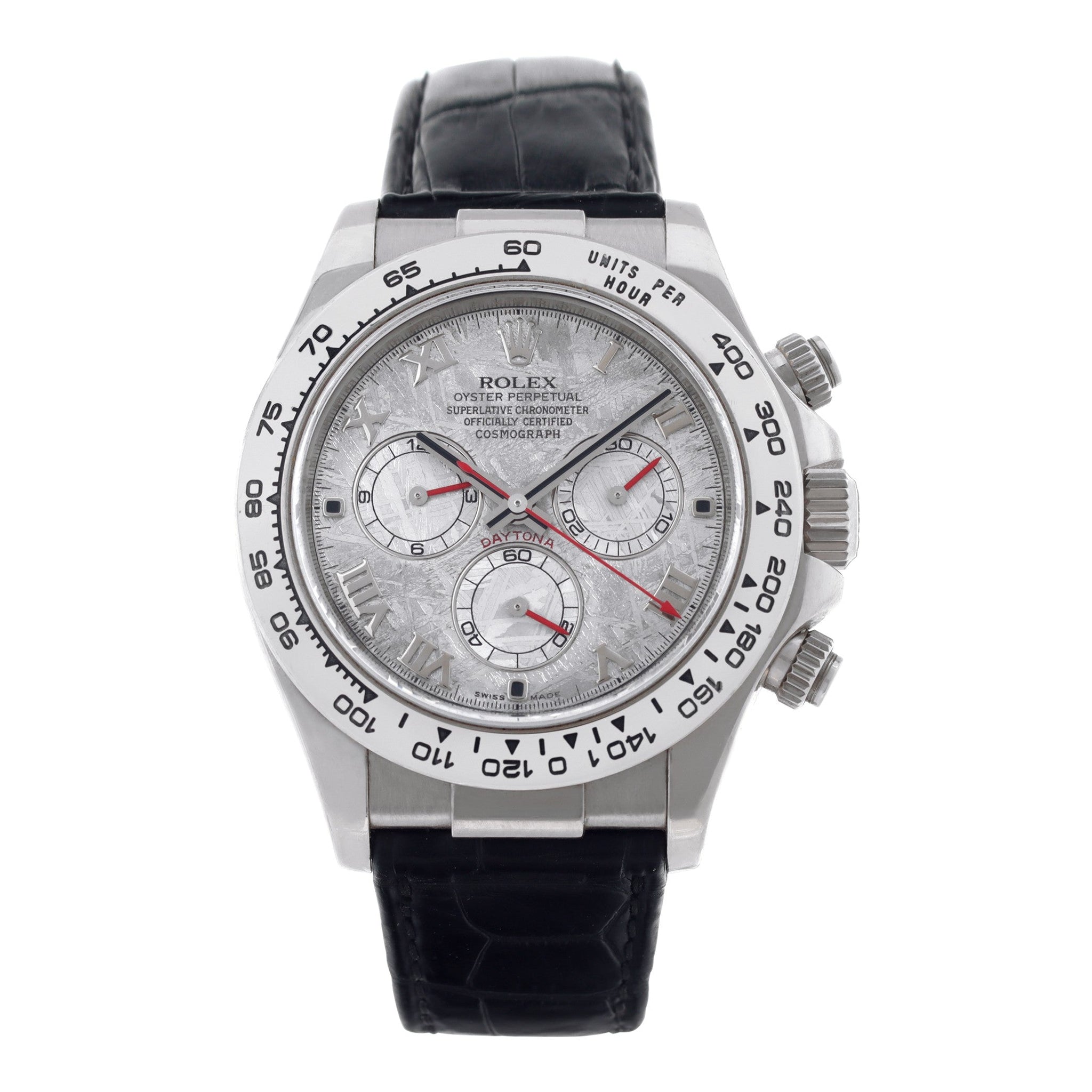 Rolex Daytona White Gold Meteorite Dial 116519