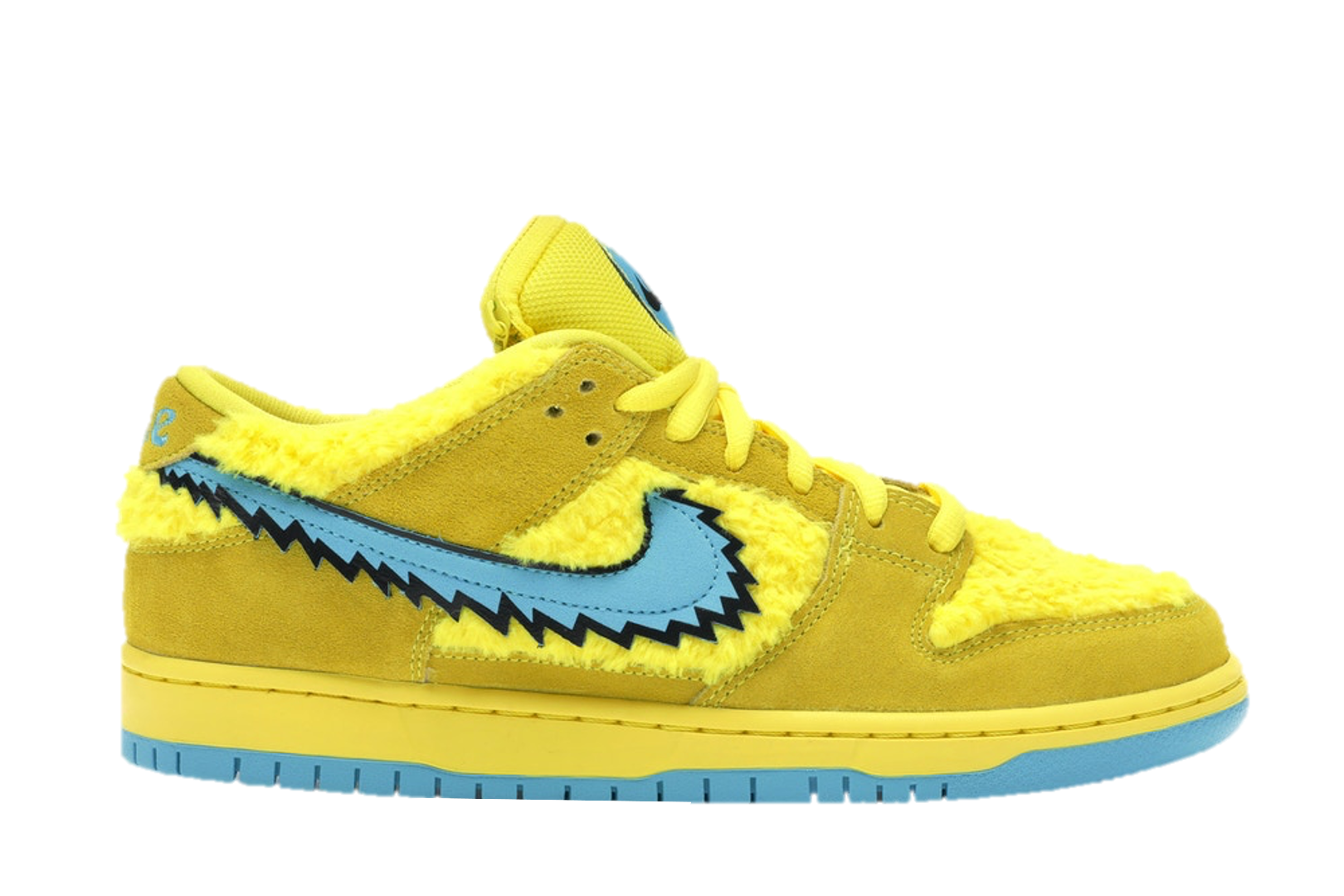 Grateful Dead SB Dunk Low Bear Opti Yellow