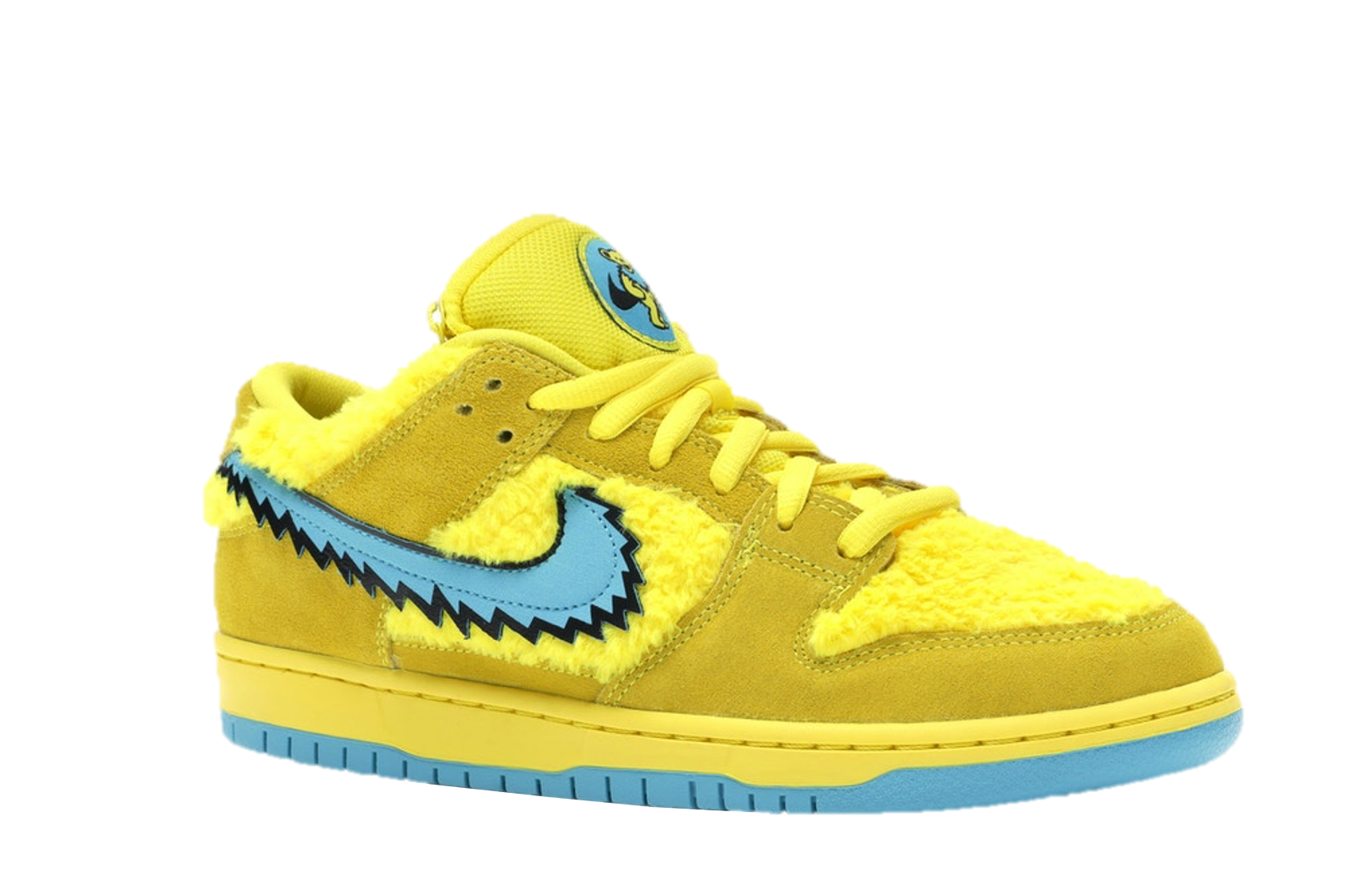 Grateful Dead SB Dunk Low Bear Opti Yellow