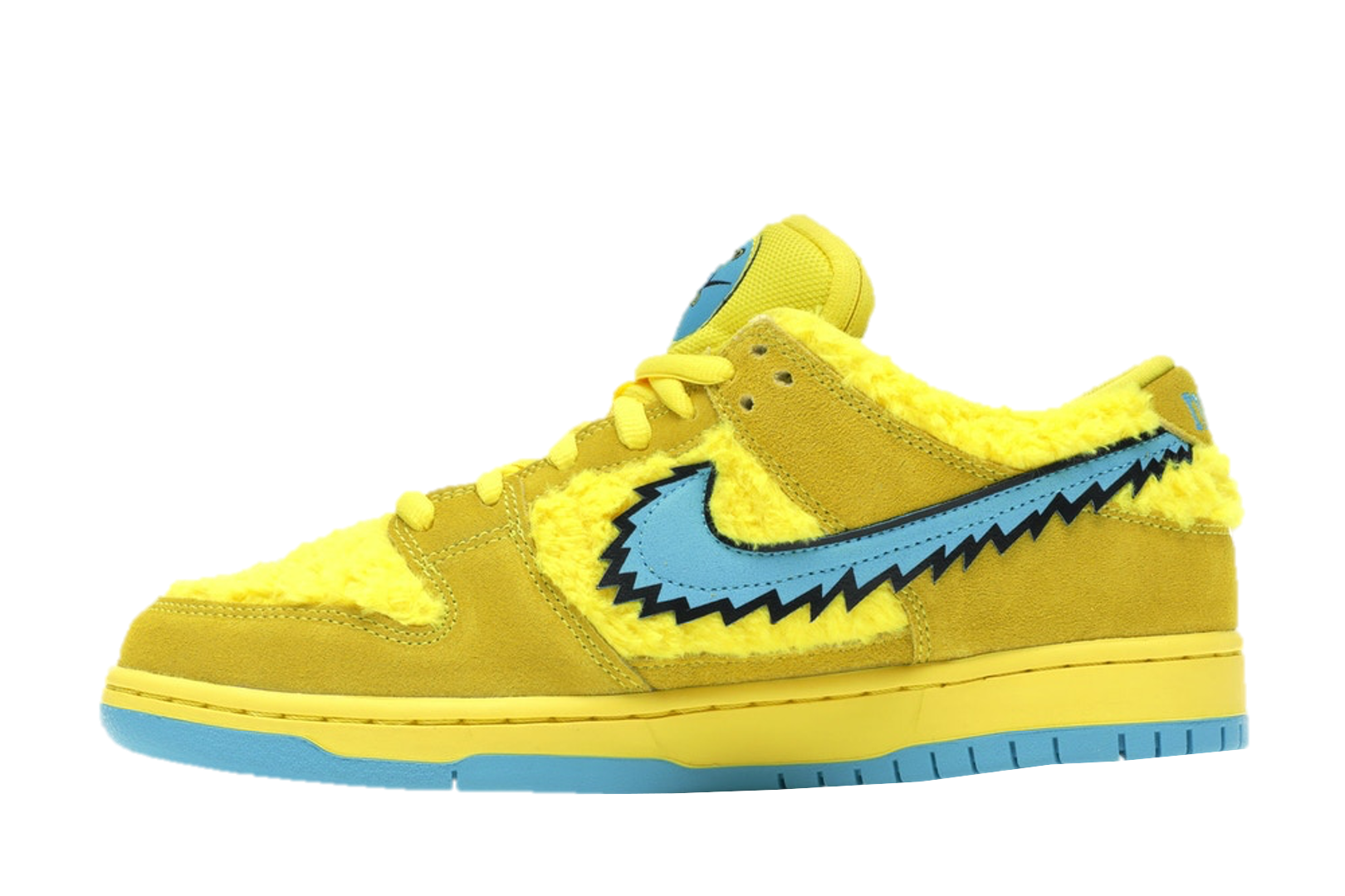 Grateful Dead SB Dunk Low Bear Opti Yellow